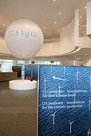 Sonderausstellung „CO2untdown – Innovationen für den Klimaschutz“ im SiemensForum (Foto. SiemensForum)
